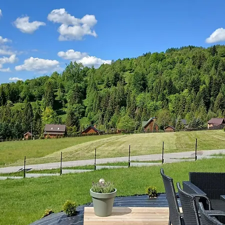 W Gorach Blask Beskidu- Sauna, Jacuzzi, Balia W Cenie Βίλα