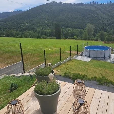 W Gorach Blask Beskidu- Sauna, Jacuzzi, Balia W Cenie Zlatna