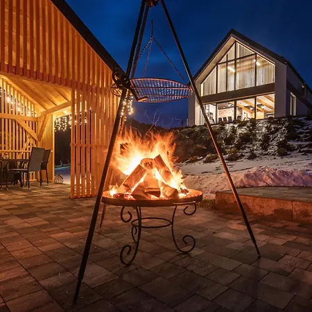 Villa W Gorach Blask Beskidu- Sauna, Jacuzzi, Balia W Cenie Złatna