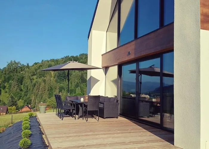 W Gorach Blask Beskidu- Sauna, Jacuzzi, Balia W Cenie * Zlatna