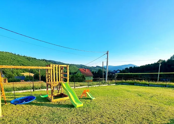 W Gorach Blask Beskidu- Sauna, Jacuzzi, Balia W Cenie Vila *