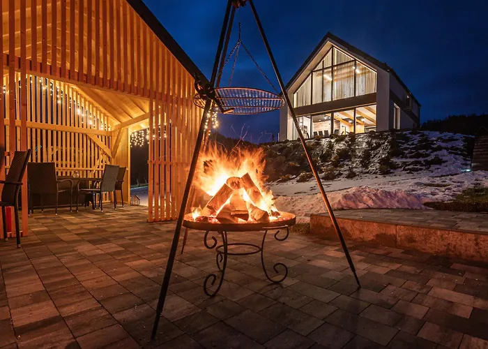 Vila W Gorach Blask Beskidu- Sauna, Jacuzzi, Balia W Cenie Zlatna