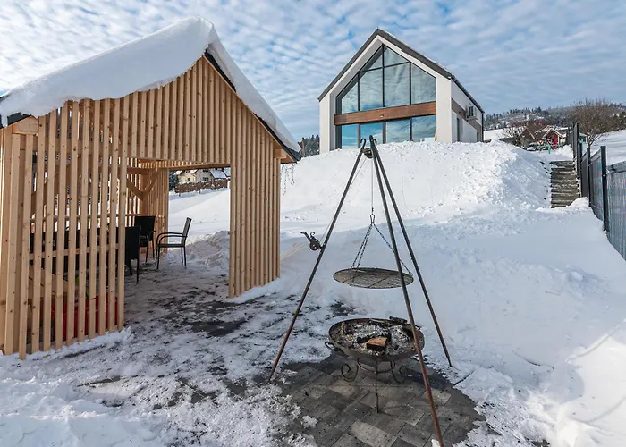 Villa W Gorach Blask Beskidu- Sauna, Jacuzzi, Balia W Cenie *