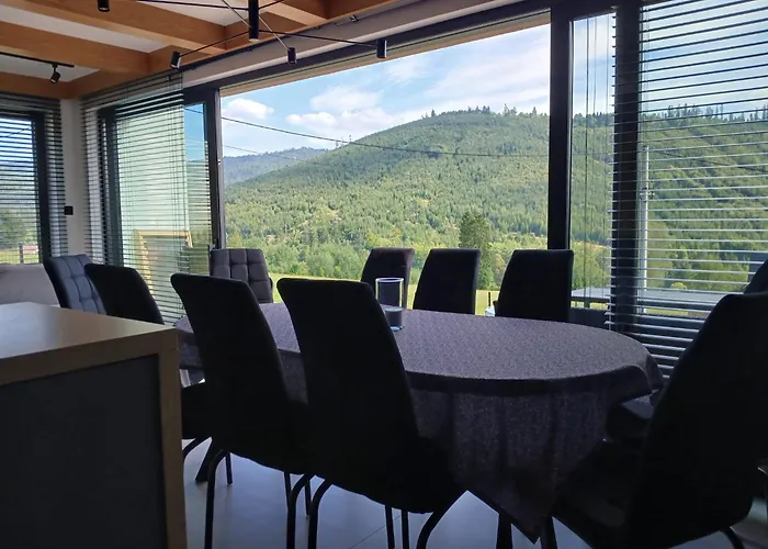 W Gorach Blask Beskidu- Sauna, Jacuzzi, Balia W Cenie Villa